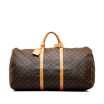 Louis Vuitton Hand-Painted 'Hei$t' Keepall Bandouliere 55 at 1stDibs