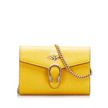 Gucci Garden Dionysus Wallet On Chain Crossbody Bag