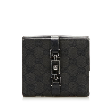 Gucci GG Canvas Jackie Wallet Small Wallets