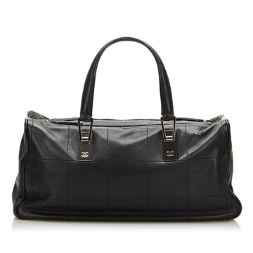 Chanel Chocolate Bar Leather Handbag