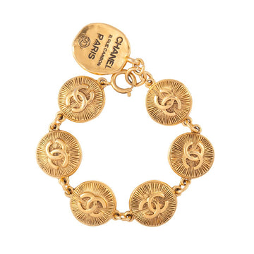 CHANEL 1980s  Chanel Medallion Coin Bracelet