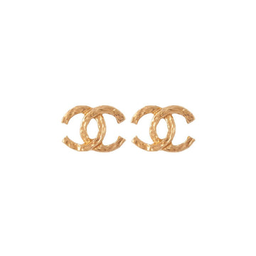 VINTAGE 1980s  Chanel Logo Clip-On Earrings