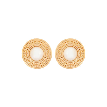 GIVENCHY 1980s  Givenchy Faux Pearl Clip-On Earrings