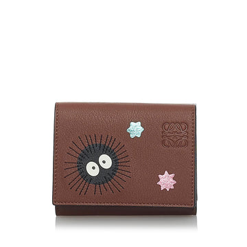 Loewe Spirited Away Limited Edition Susuwatari Leather Wallet Small Wallets
