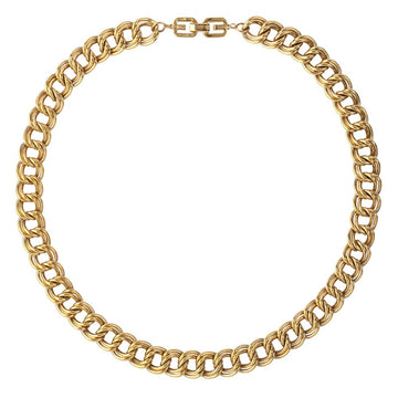 GIVENCHY 1980s  Givenchy Double Chain Link Necklace