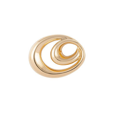 GIVENCHY 1980s  Givenchy Swirl Brooch
