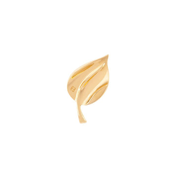 GIVENCHY 1980s  Givenchy Leaf Brooch