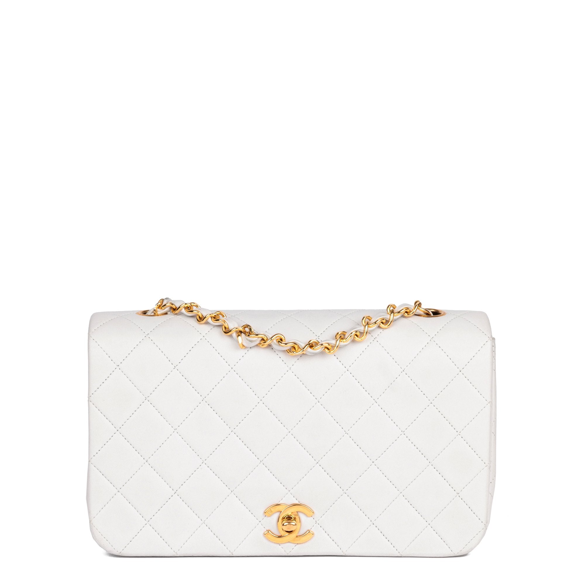 Chanel Classic Handbags A01112 B10668 NN559, White, One Size