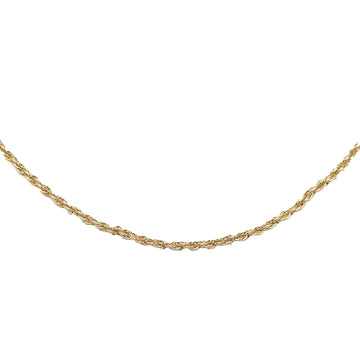 DIOR Gold-Tone Chain Necklace Costume Necklace