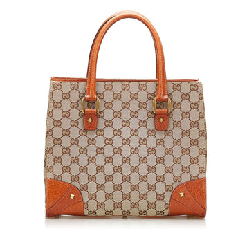 Gucci GG Canvas Nailhead Handbag