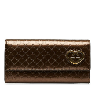 GUCCIssima Lovely Long Wallet Long Wallets