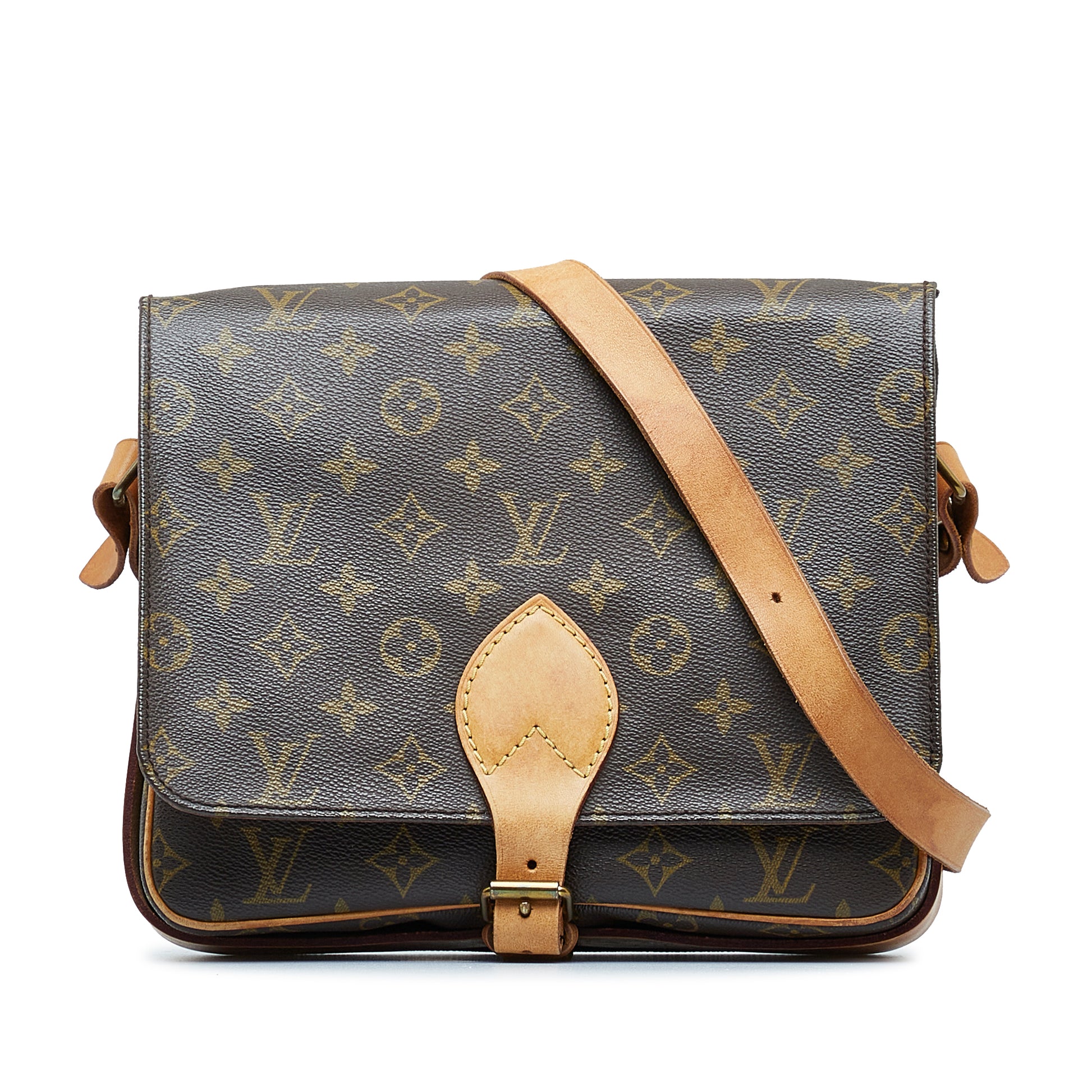 Louis Vuitton Cartouchiere GM Monogram Canvas Crossbody Bag on