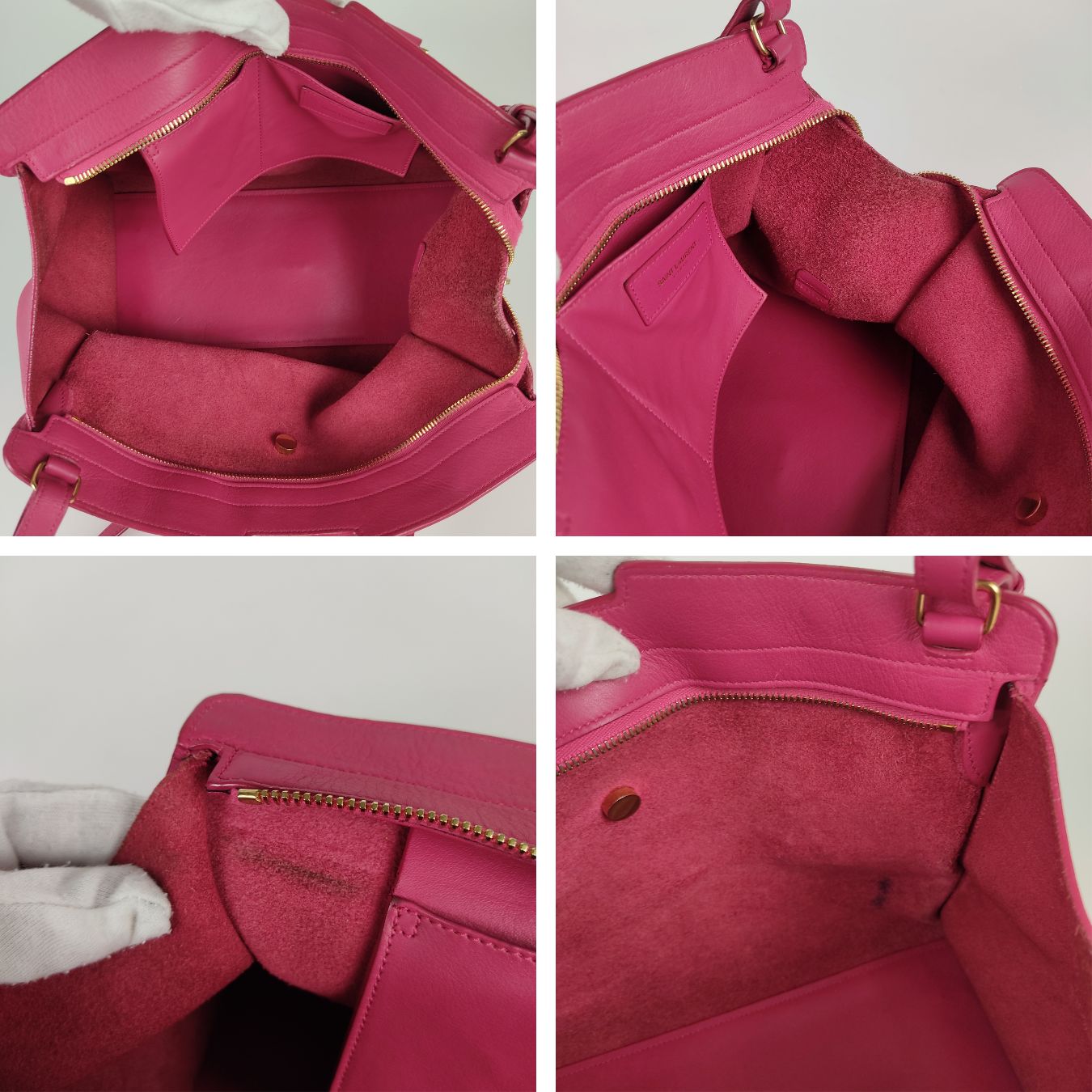 Handbags Yves Saint Laurent Saint Laurent Shoulder Bag Carrie avec Tassels Am