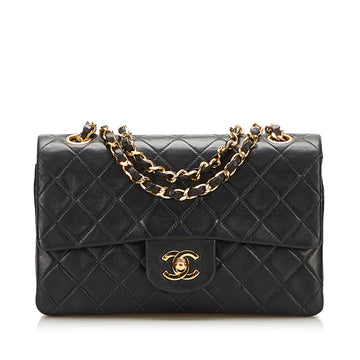 Chanel Small Classic Lambskin Double Flap Bag