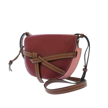 Loewe Small Gate Leather Crossbody Bag