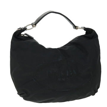 PRADA Shoulder Bag Nylon Black Auth ac2115