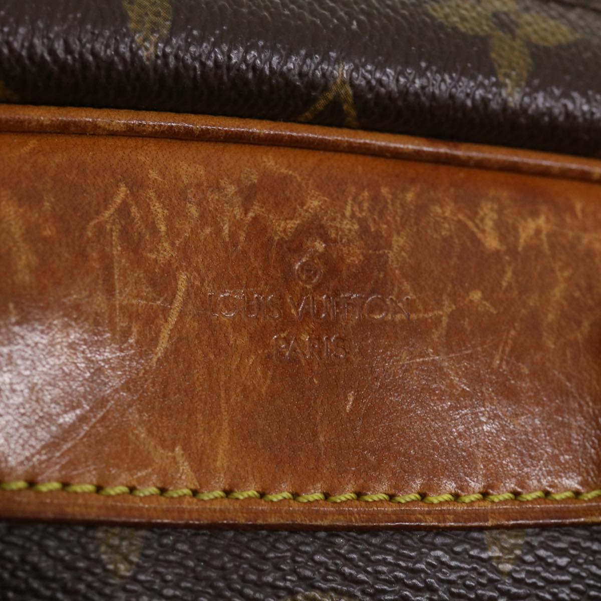 LOUIS VUITTON Monogram Trouville Hand Bag M42228 LV Auth ai513