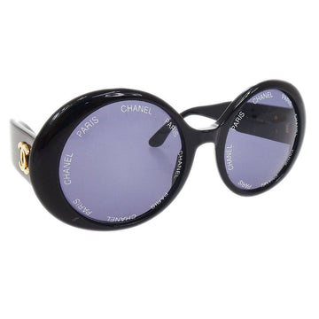 CHANEL CC Logos Round Sunglasses Eye Wear ao24106