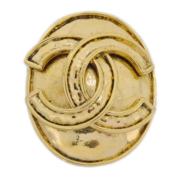 CHANEL 1994 CC Brooch Pin Corsage Gold