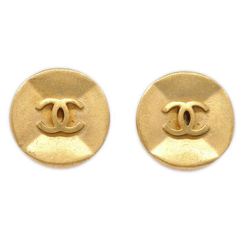 CHANEL 1993 Earrings Gold ao29955