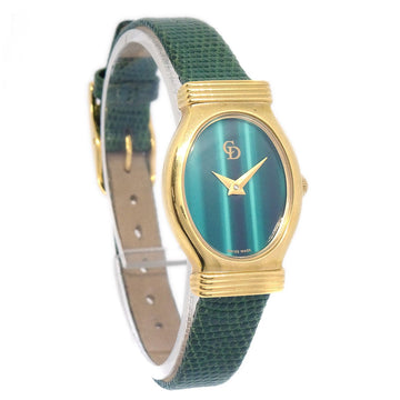 Christian Dior Quartz Watch Gold Plated ao31832