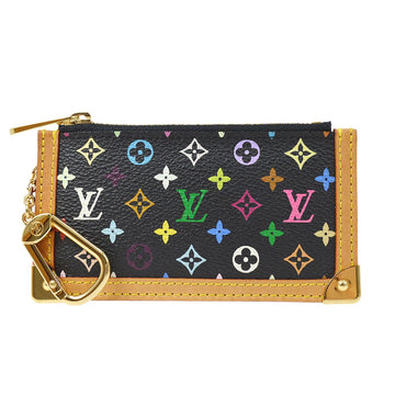 Louis Vuitton Limited Edition Green Monogram Perforated Pochette Cles Key  Pouch