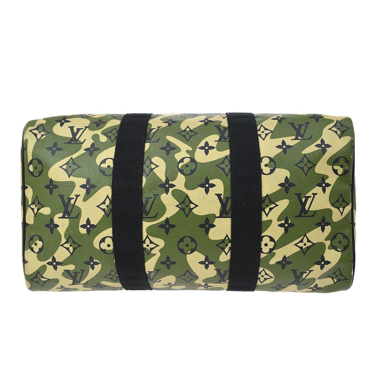 Louis Vuitton Speedy 35 Handbag Purse Green Monogramouflage M95773 AA3008  88187