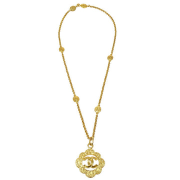 CHANEL 1995 Necklace 24k Gold Plating AO34615