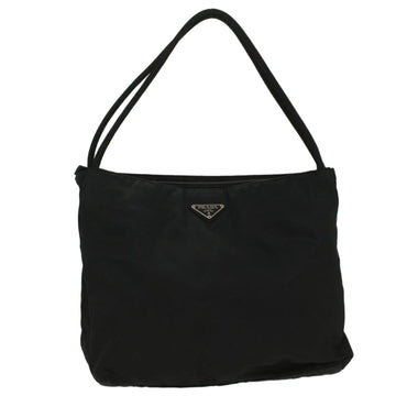 PRADA Shoulder Bag Nylon Black Auth ar10075