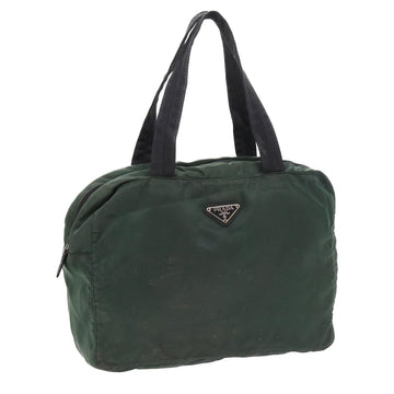 PRADA Shoulder Bag Nylon Green Auth ar10316