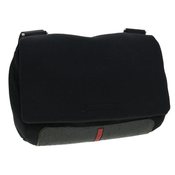 PRADA Shoulder Bag Nylon Black Auth ar9078
