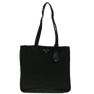 PRADA Shoulder Bag Nylon Black Auth ar9214