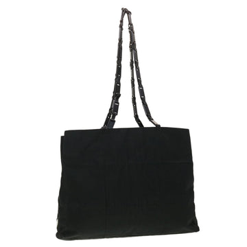 PRADA Shoulder Bag Nylon Black Auth ar9231