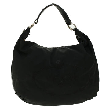 PRADA Shoulder Bag Nylon Black Auth ar9289