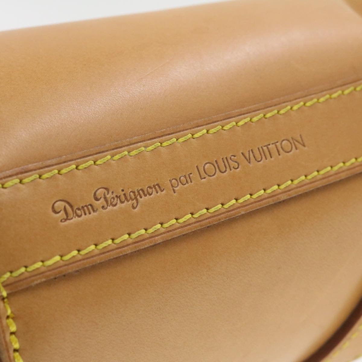 LOUIS VUITTON Nomad Dom Pérignon Champagne Case Hand Bag Beige