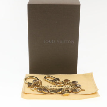 LOUIS VUITTON Porte Cles Chainne Pastille Bag Charm Gold M65386 LV Auth am289b