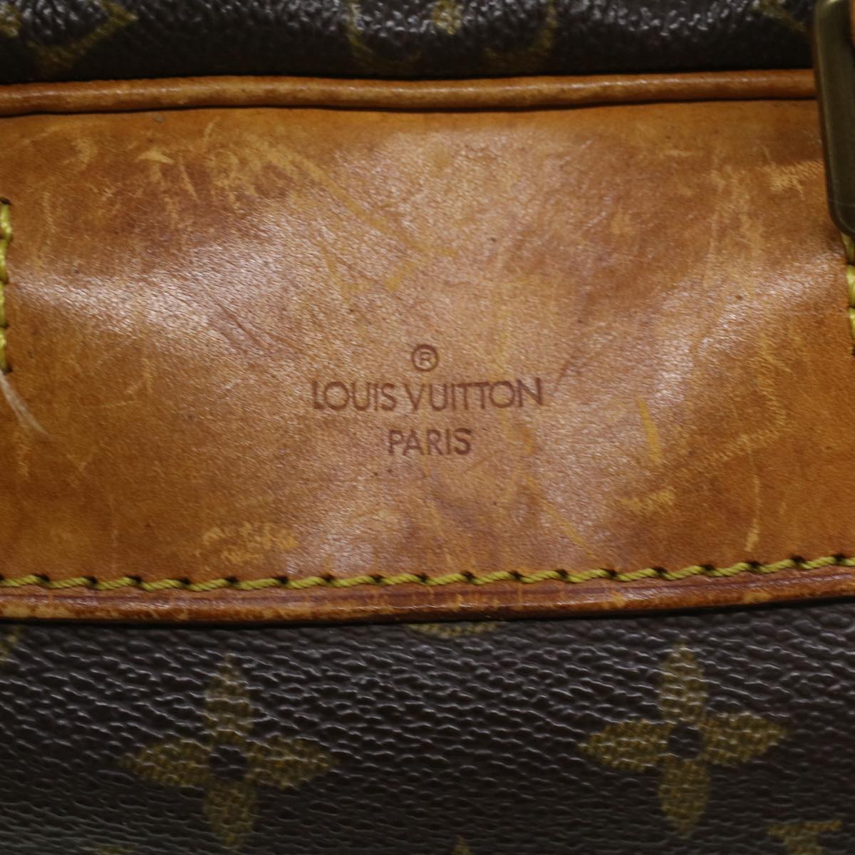 LOUIS VUITTON Monogram Deauville Hand Bag M47270 LV Auth 51192 Cloth  ref.1052320 - Joli Closet