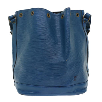 LOUIS VUITTON Epi Noe Shoulder Bag Blue M44005 LV Auth bs6236