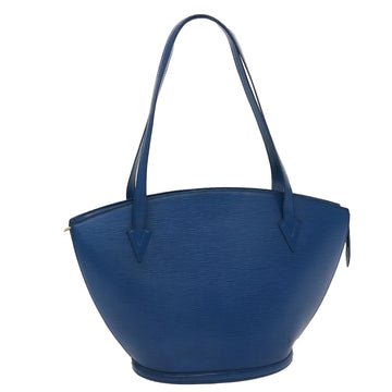 LOUIS VUITTON Epi Saint Jacques Shopping Shoulder Bag Blue M52275 LV Auth bs6947