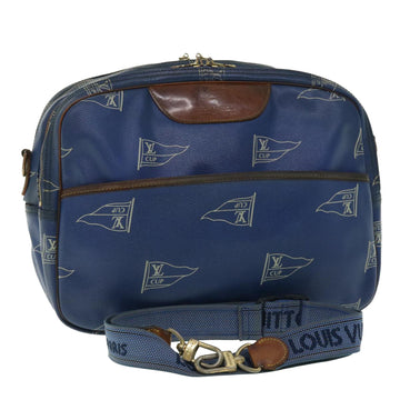 LOUIS VUITTON  Cup Sac Cowes Shoulder Bag Blue M80008  Auth bs7425