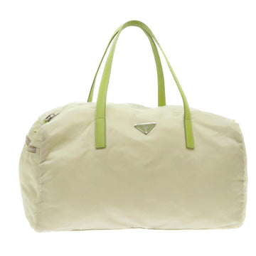 PRADA Shoulder Bag Nylon Green Auth bs7895