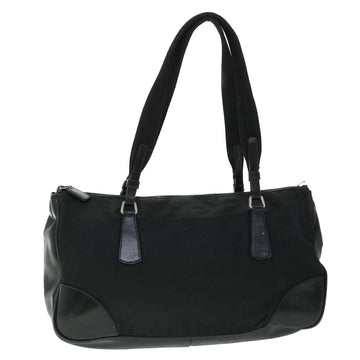 PRADA Shoulder Bag Nylon Black Auth bs8020
