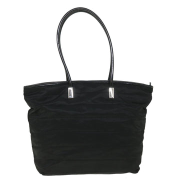 GUCCI Shoulder Bag Nylon Black 002 123 0456 Auth bs8636