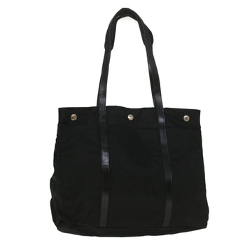 PRADA Tote Bag Nylon Black Auth bs9043