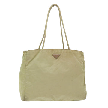 PRADA Shoulder Bag Nylon Khaki Auth cl676