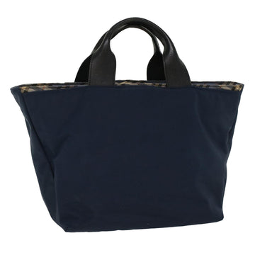 BURBERRY Blue Label Tote Bag Nylon Navy Auth cl703