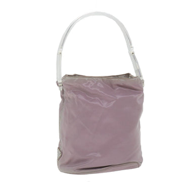PRADA Hand Bag Nylon Purple Auth cl796
