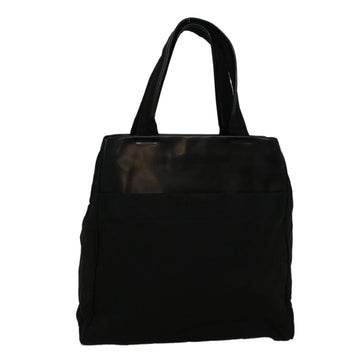 PRADA Tote Bag Nylon Black Auth cl799