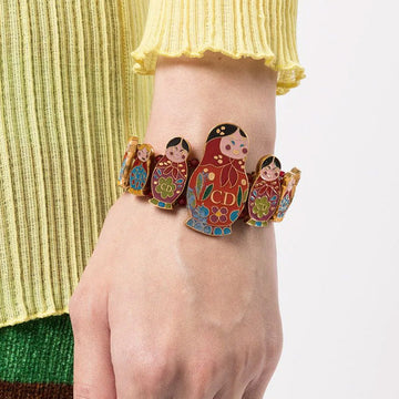 DIOR Matryoshka Russian Doll Bracelet