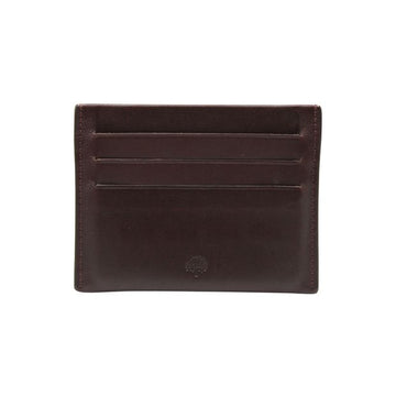 MULBERRY Brown Leather Card Holder